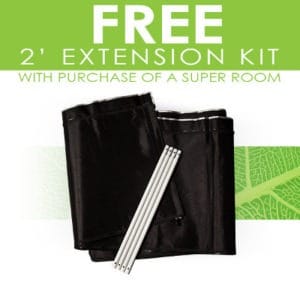 Free 2 Foot Extension Kit at SuperCloset at SuperCloset