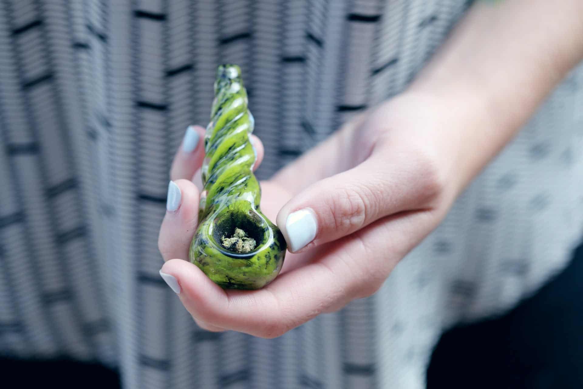 Green Weed Pipe